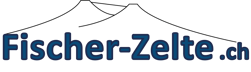 Das Logo von Fischer-Zelte.ch, einer Webseite für Zelte.