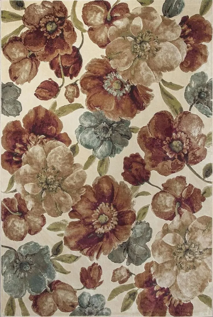 Kas Rugs Versailles 8577 Ivory Silk Rug from the Botanical Rugs collection at Modern Area Rugs.jpg