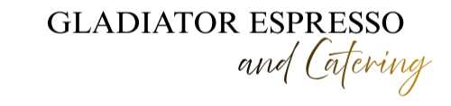 Gladiator Espressp and Catering Logo. Corporate Catering in Brisbane.