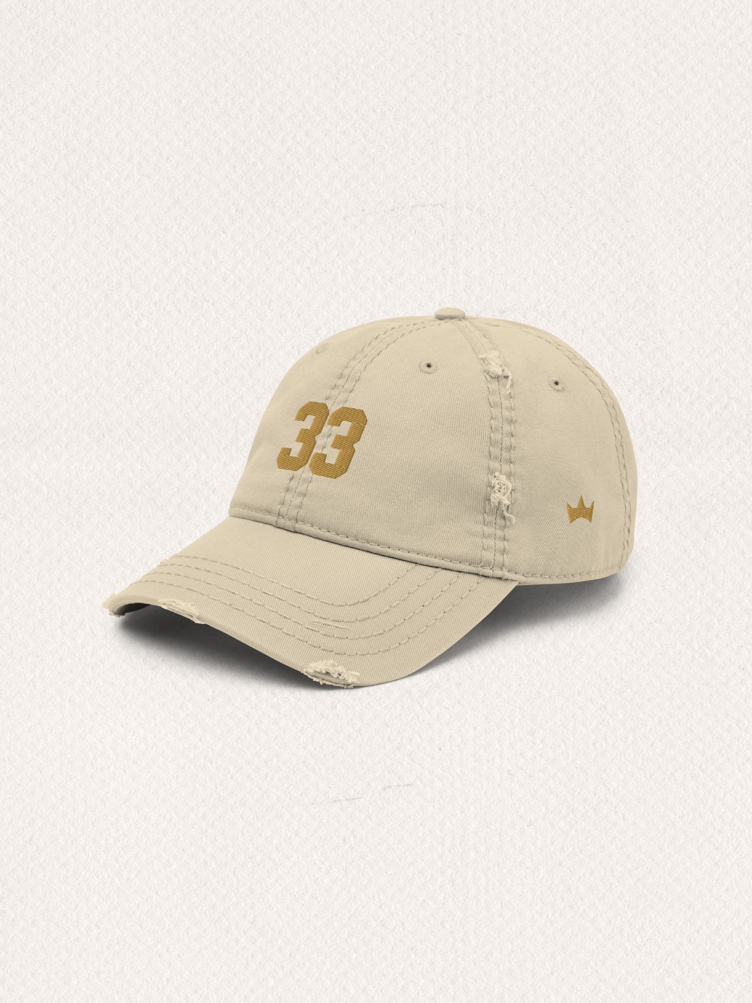 33 ball cap - Beige