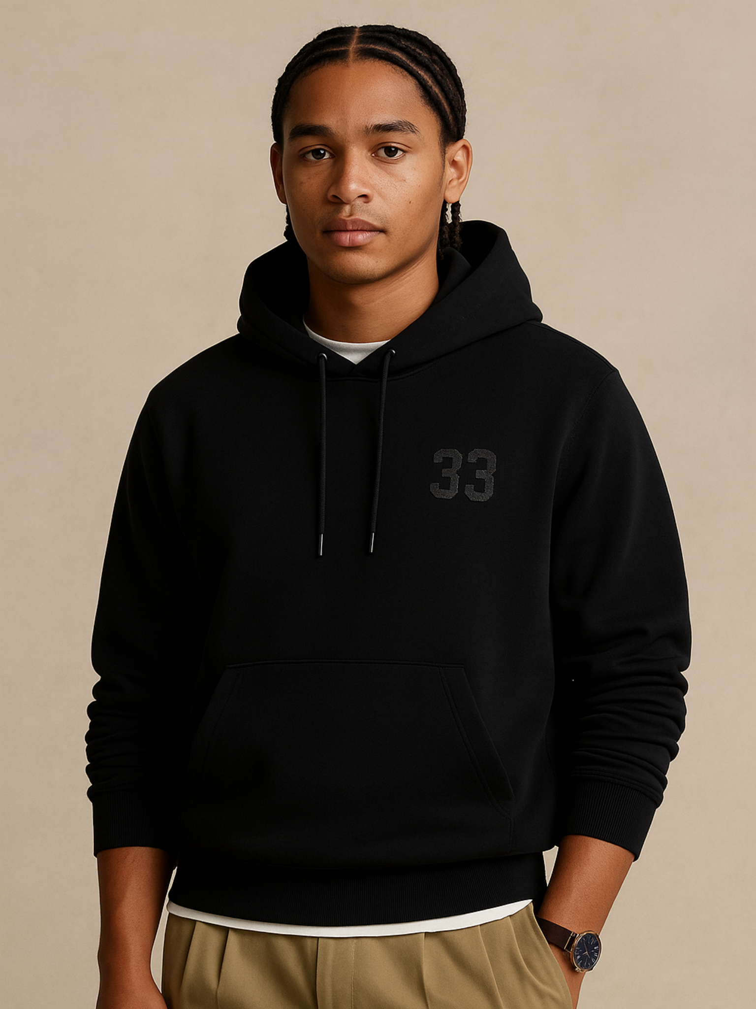 Christ is King Hoodie - Black