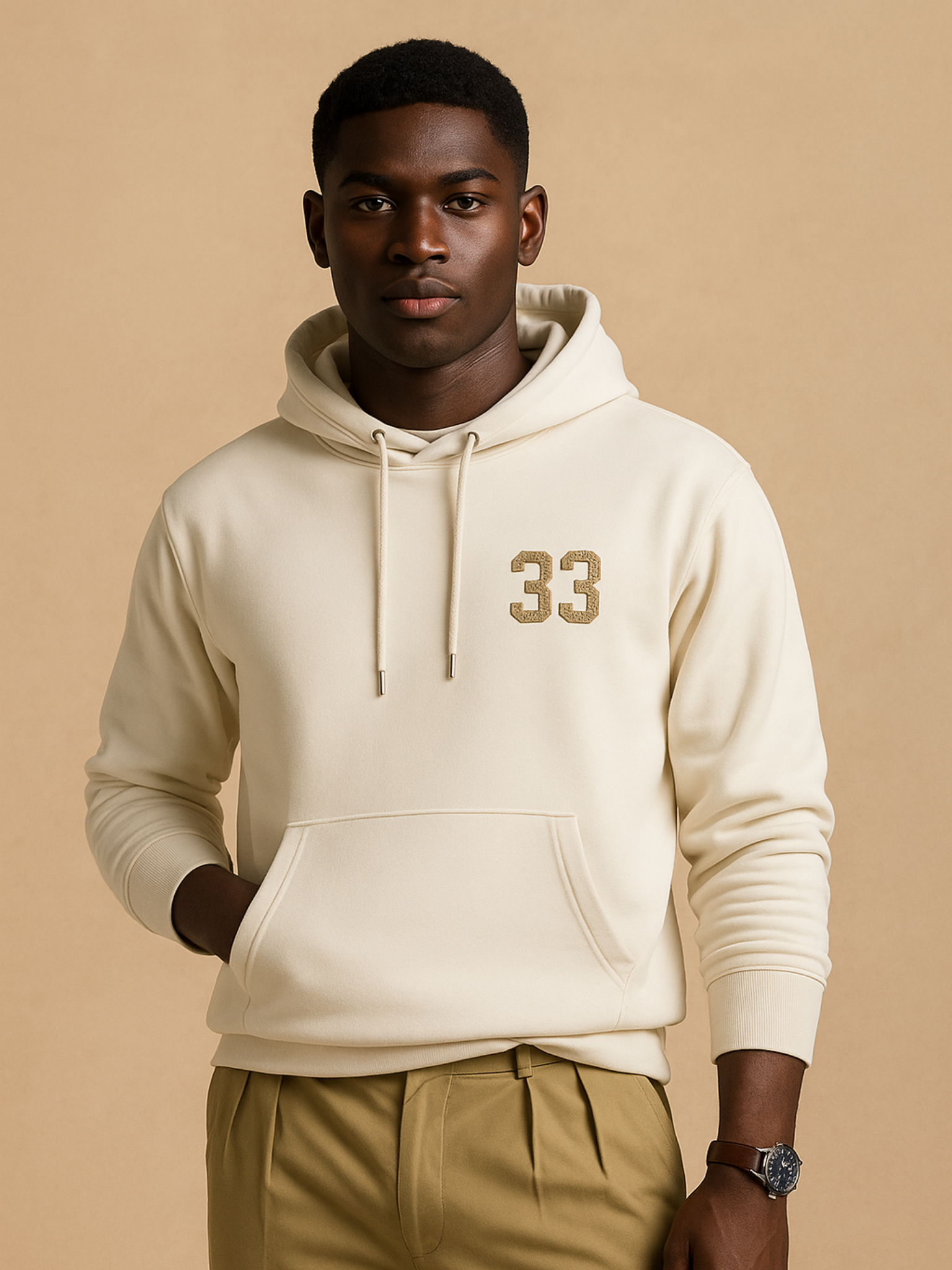 Christ is king Hoodie - Beige