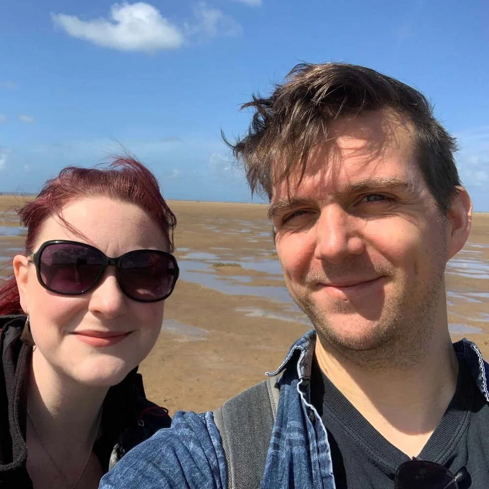 Al from Inbetween Frames, wedding photographer, relaxing by the sea