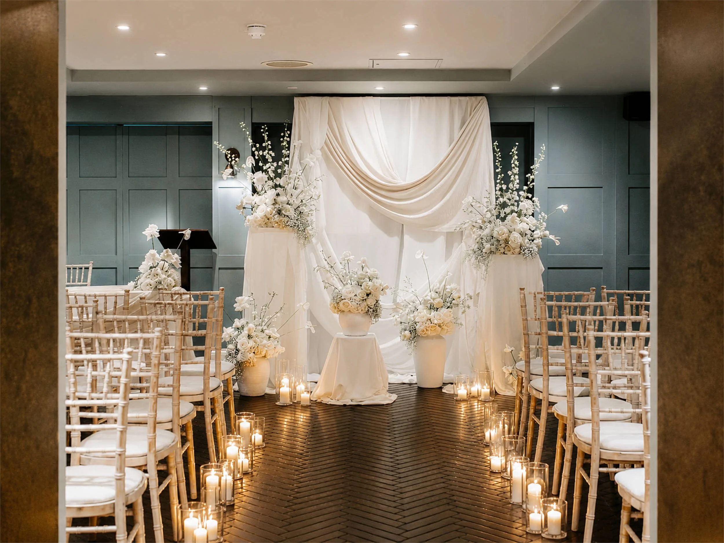 King Street Townhouse Intimate Wedding Ceremony Room