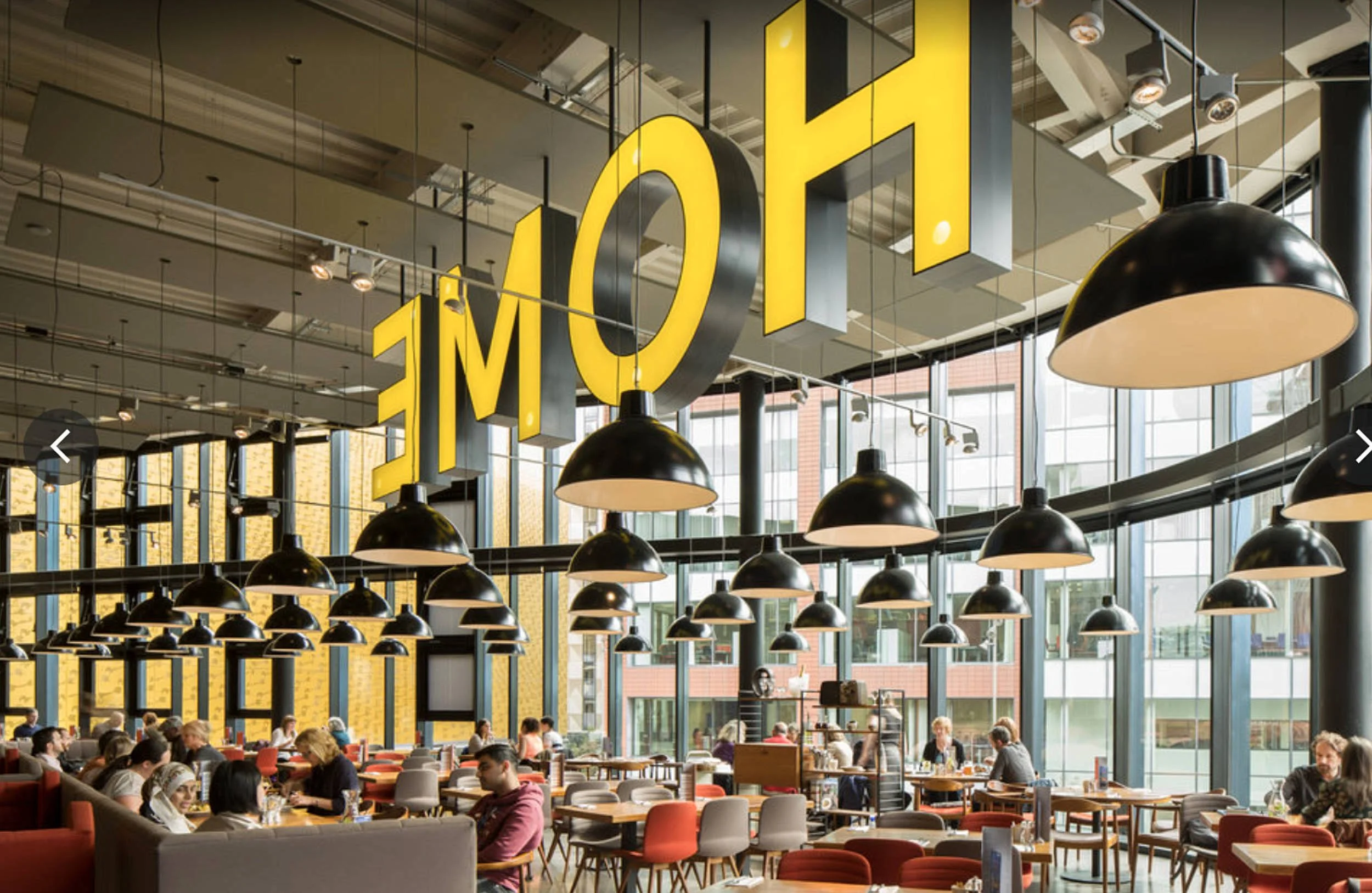 HOME Manchester Restaurant Interior for Relaxed Weddings