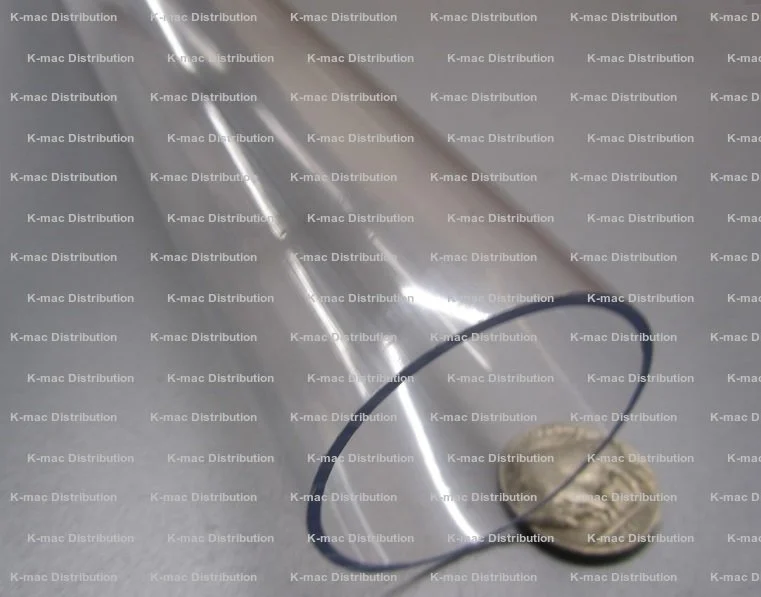 1.625" OD x 1.50" ID x .062" Wall Clear Polycarbonate Tube KM-8027Z