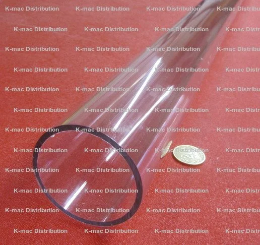 2.50" OD x 2.25" ID x .125" Wall Clear Polycarbonate Tube KM-948