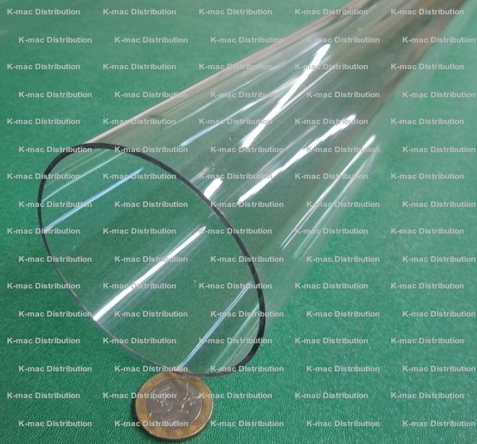 3.00" OD x 2.875" ID x .063" Wall Clear Polycarbonate Tube KM-2178