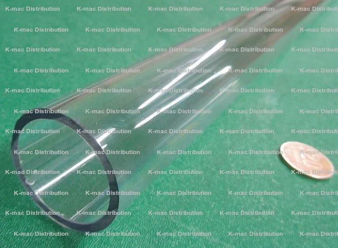1.50" OD x 1.25" ID x .125" Wall Clear Polycarbonate Tube KM-943