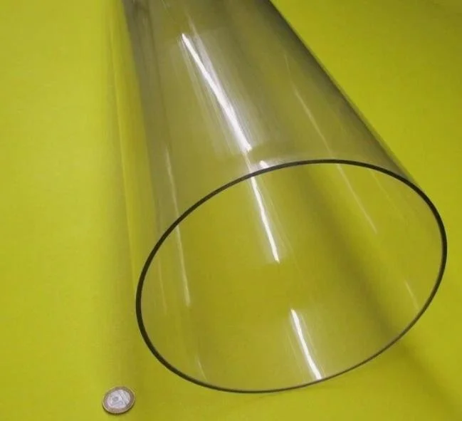 7.50" OD x 7.25" ID x .125" Wall x 96” Length Clear Polycarbonate Tube KM-8039Z