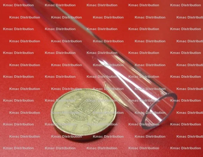 .625" OD x .500" ID x .062" Wall Clear Polycarbonate Tube KM-938