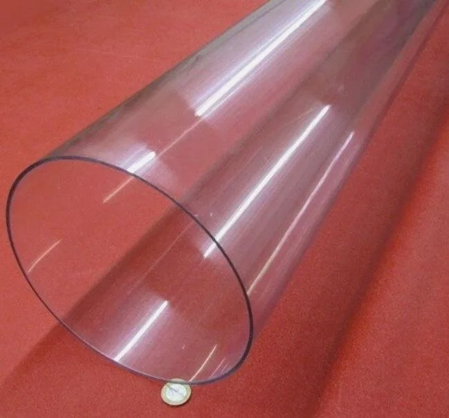9.00" OD x 8.50" ID x .250" Wall x 96” Length Clear Polycarbonate Tube KM-8066Z