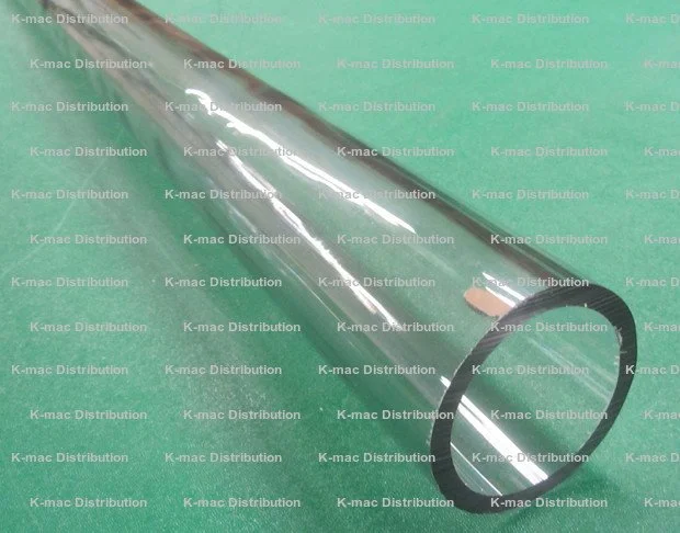 2.75" OD x 2.25" ID x .250" Wall Clear Polycarbonate Tube KM-8051Z