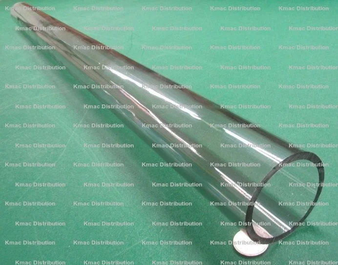 3.25" OD x 2.75" ID x .250" Wall Clear Polycarbonate Tube KM-8053Z