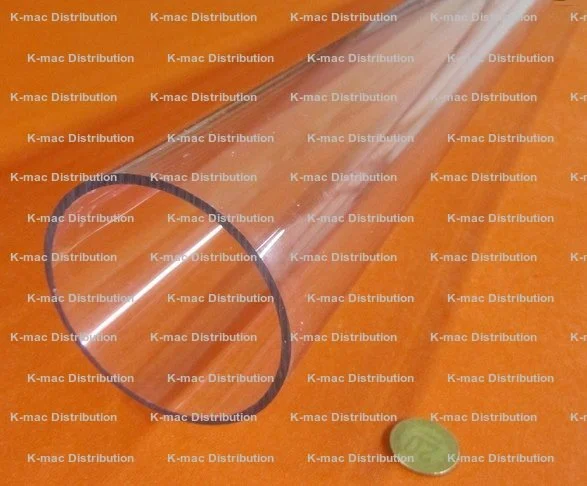 3.50" OD x 3.25" ID x .125" Wall Clear Polycarbonate Tube KM-951