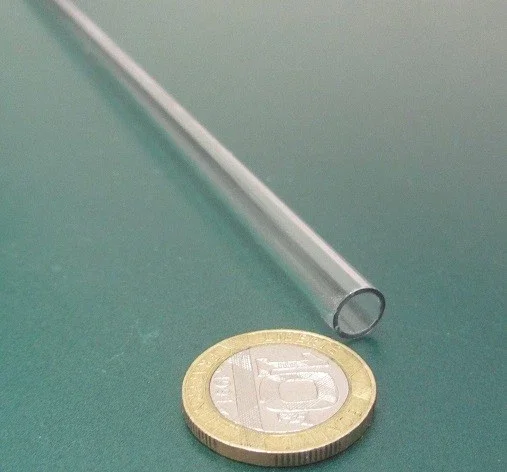 .312" OD x .250" ID x .031" Wall Clear Polycarbonate Tube KM-2100W