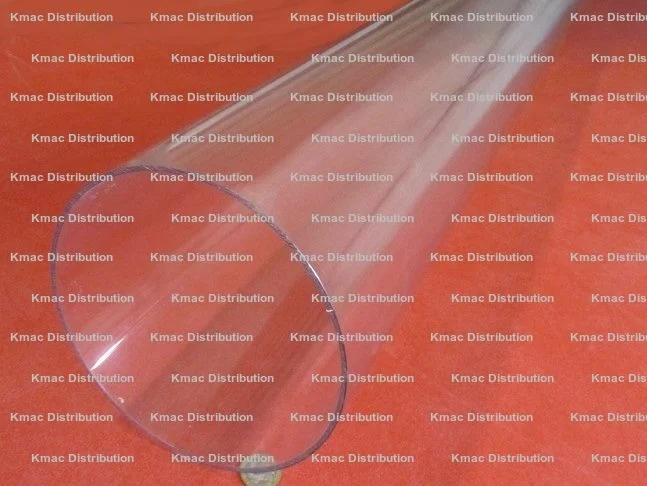 7.00" OD x 6.75" ID x .125" Wall Clear Polycarbonate Tube KM-2100J