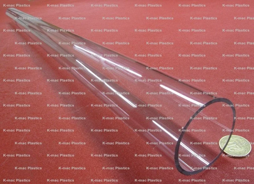 1.75" OD x 1.50" ID x .125" Wall Clear Polycarbonate Tube KM-945
