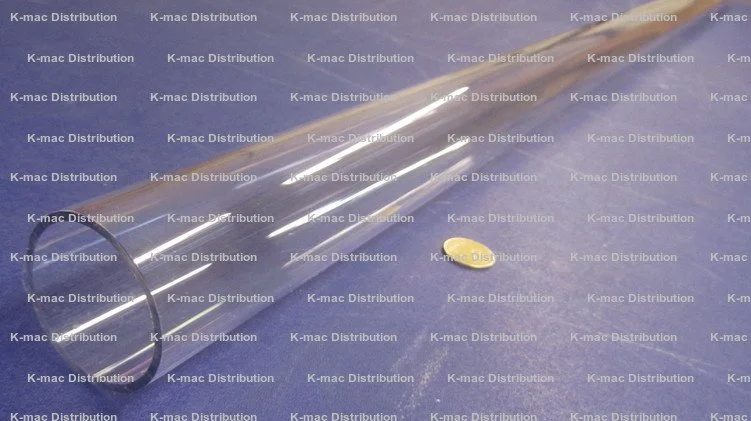 2.25" OD x 2.00" ID x .125" Wall Clear Polycarbonate Tube KM-947