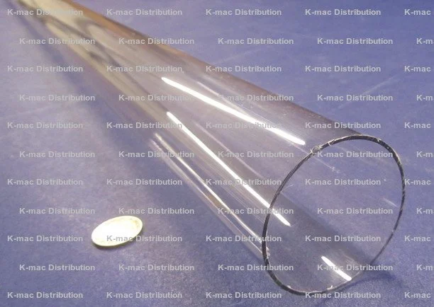2.50" OD x 2.375" ID x .063" Wall Clear Polycarbonate Tube KM-2176