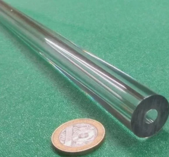 .750" OD x .250" ID x .250" Wall x 48" Clear Polycarbonate Tube KM-9000-P