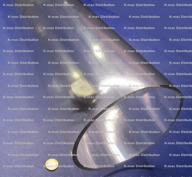 8.00" OD x 7.50" ID x .250" Wall x 96” Length Clear Polycarbonate Tube KM-8065Z