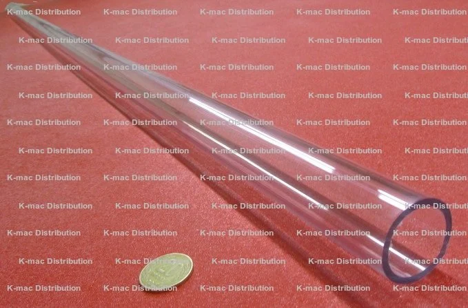 1.375" OD x 1.125" ID x .125" Wall Clear Polycarbonate Tube KM-8028Z