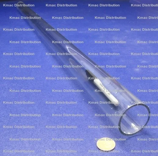 2.00" OD x 1.75" ID x .125" Wall Clear Polycarbonate Tube KM-946