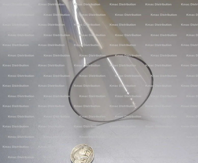 3.125" OD x 3.00" ID x .063" Wall Clear Polycarbonate Tube KM-4704