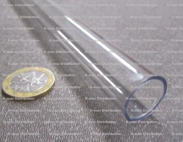 .750" OD x .625" ID x .062" Wall Clear Polycarbonate Tube KM-939