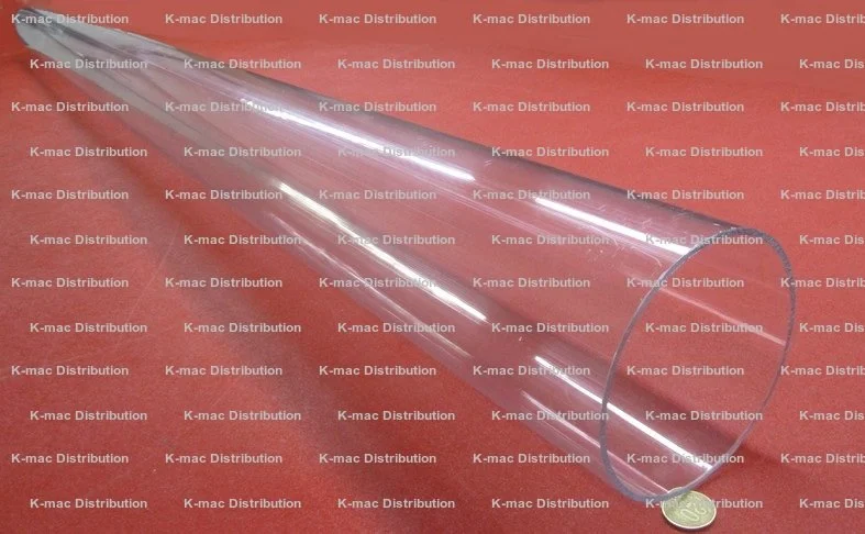 5.25" OD x 5.00" ID x .125" Wall Clear Polycarbonate Tube KM-8036Z