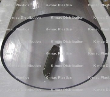 10.0" OD x 9.50" ID x .250" Wall x 96” Length Clear Polycarbonate Tube KM-5606Z