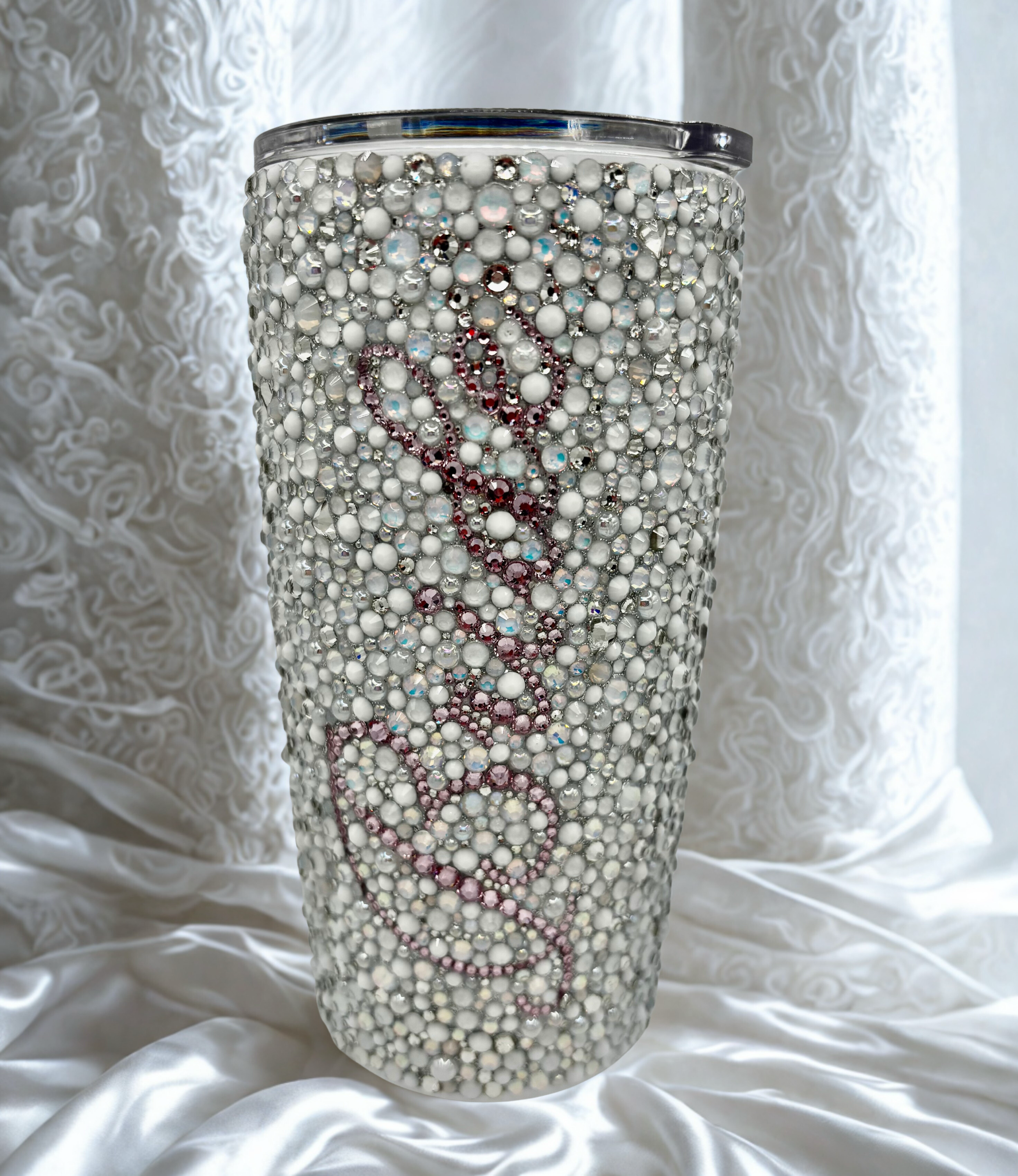 Bride Luxe 20 oz Rhinestone Stainless Steel Tumbler