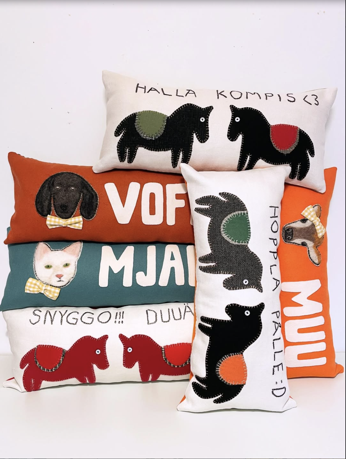 Prydnadskuddar av Catarina Larsson