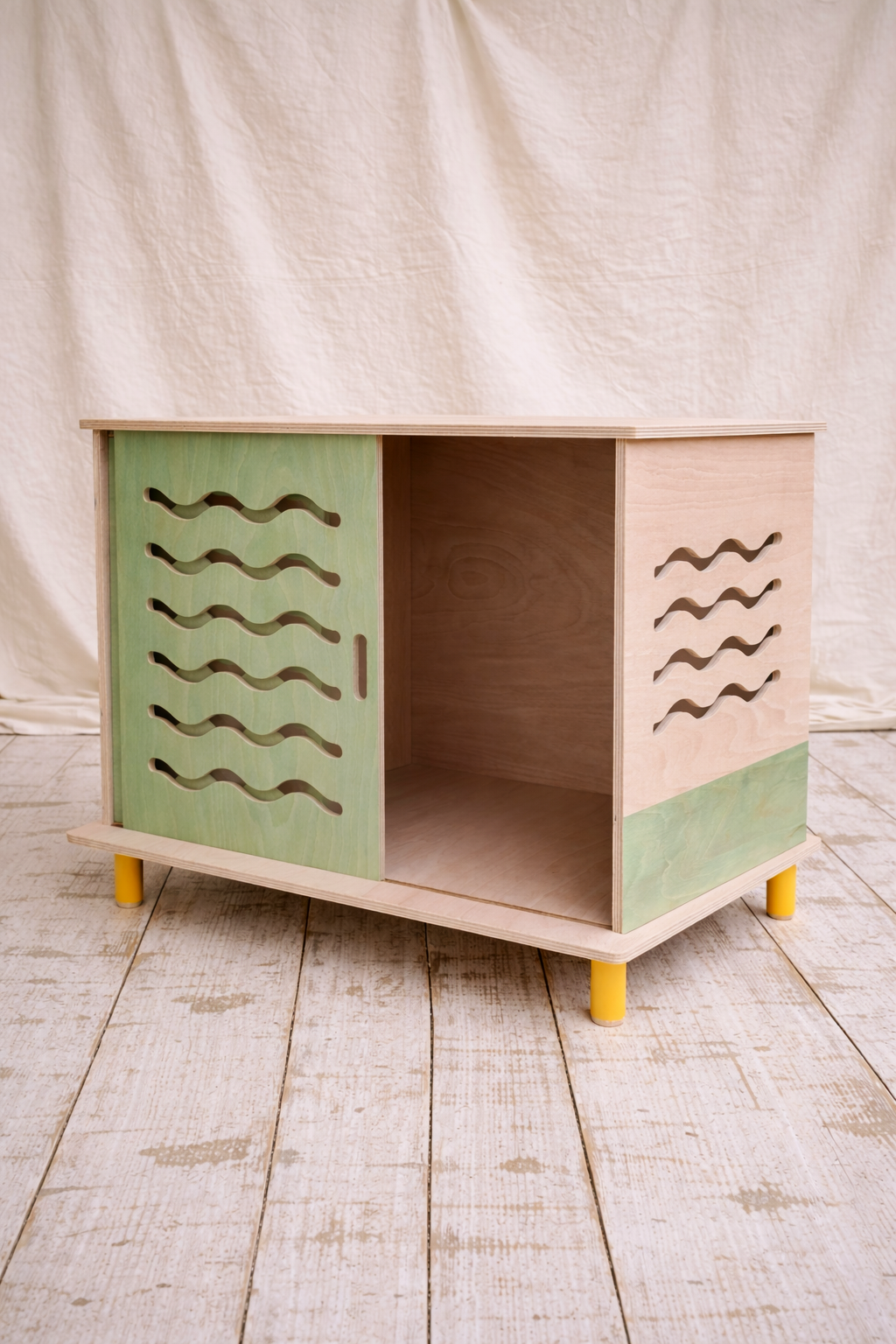 Modern dog crate furniture for stylish indoor living