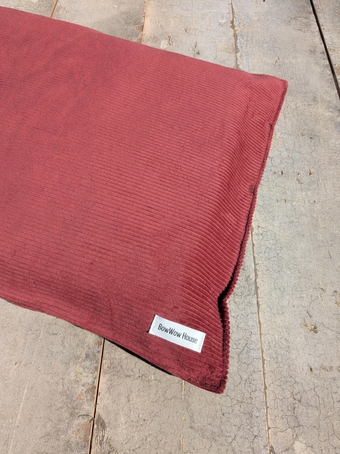 Pooch Pillow | Handmade Cotton Corduroy Dog Bed