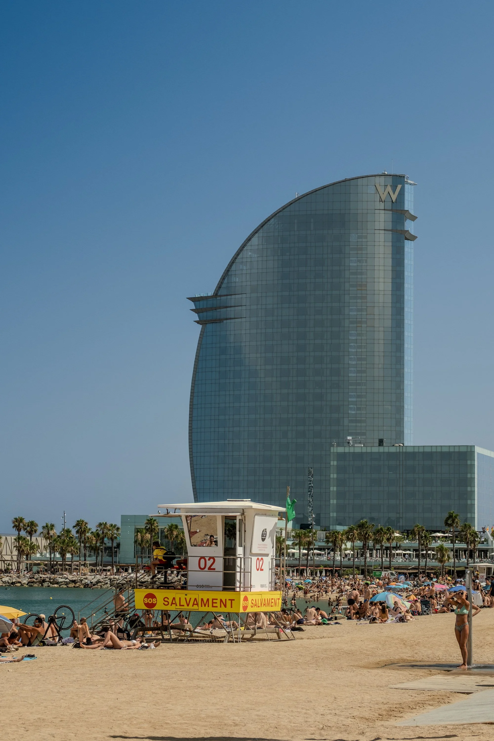 W Hotel at the Barcelonetta beach - Barcelona
