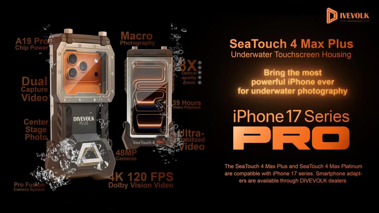 Divevolk has been one of the first companies to announce full compatibility with the new iPhone 17 models.