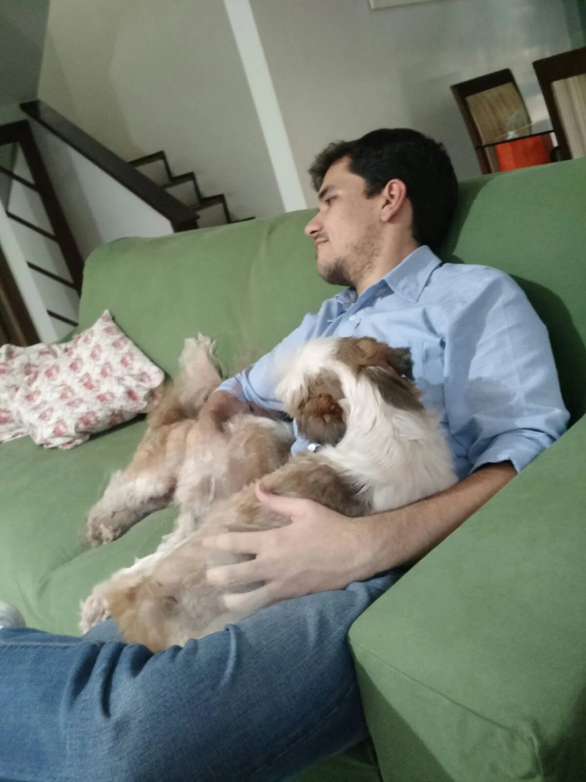 Thiago com Thays e Serena