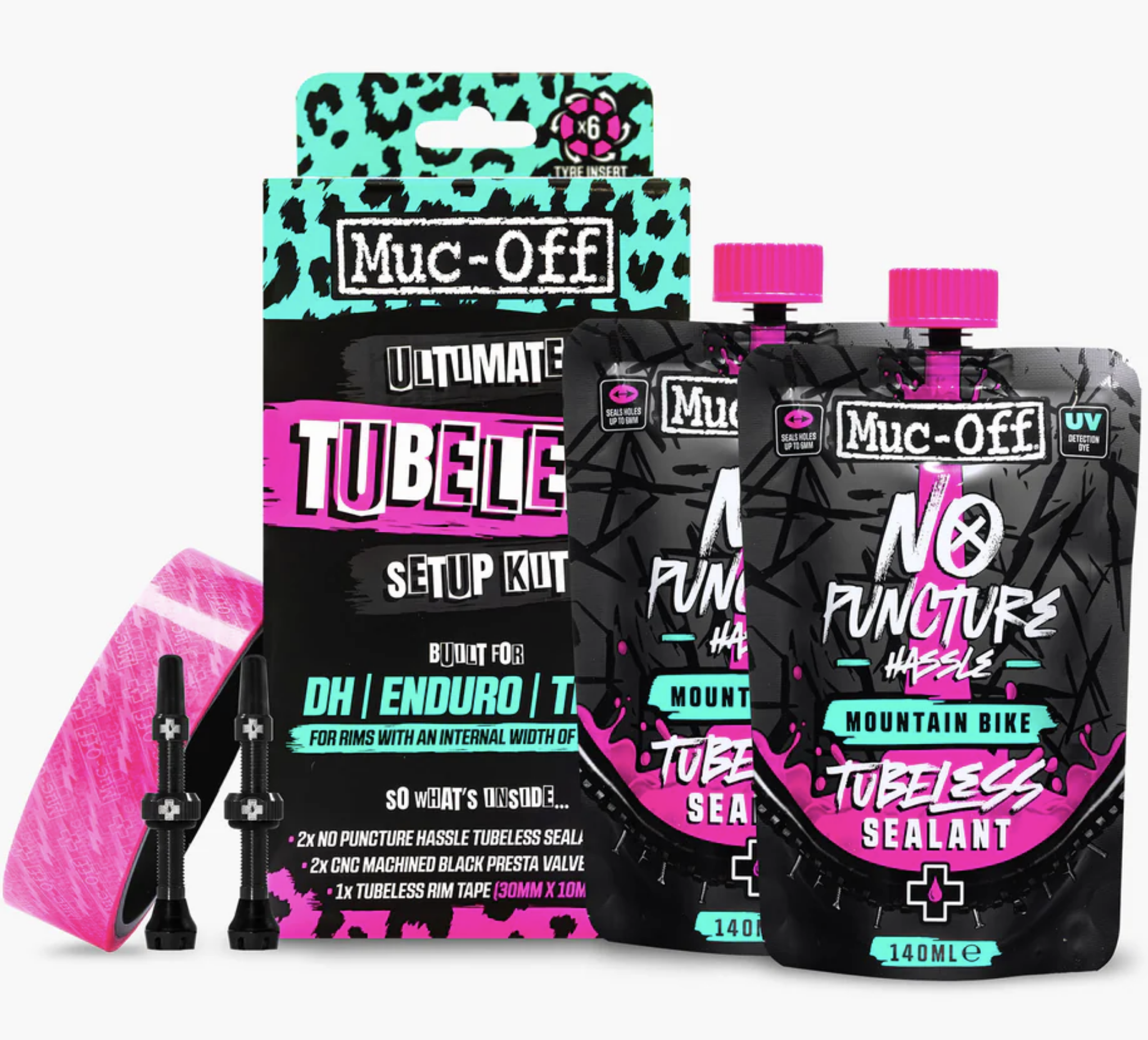 Muc Off Tubeless Setup Kit DH / Trail / Enduro 30mm