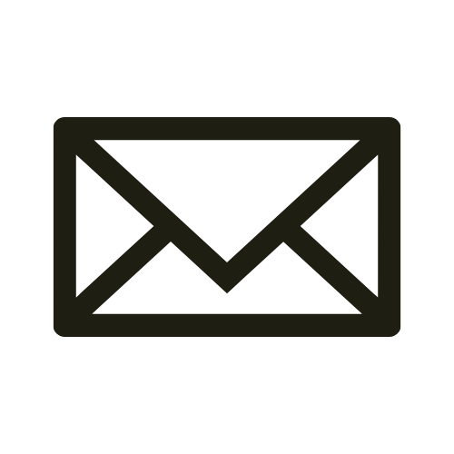 Icon of an envelope, representing email or mailing.
