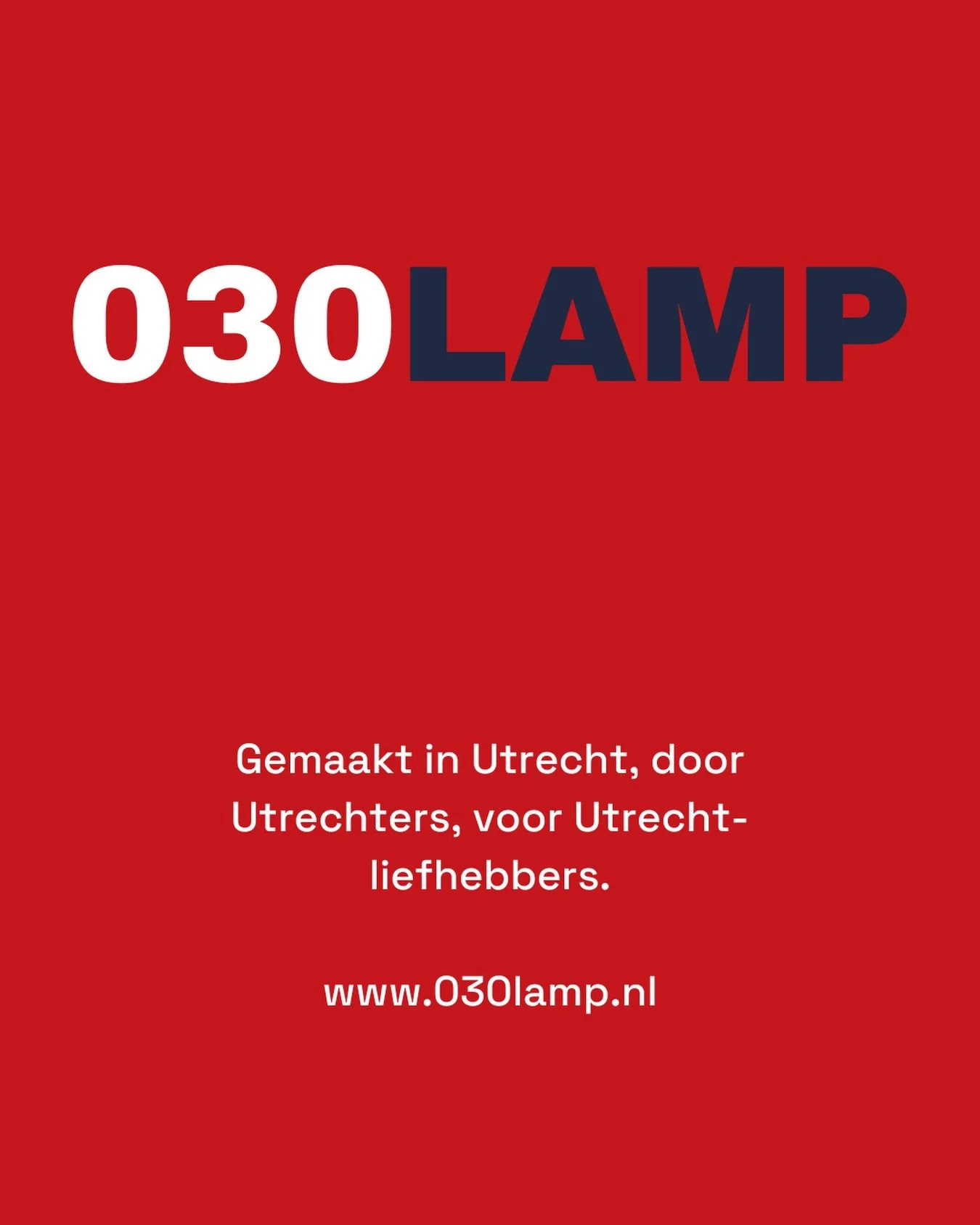 030lamp: een stukje Utrecht om je huis op te lichten