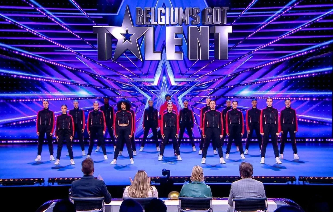 Sarah Edoghogho in the audition round with MADE2MOVE on Belgium's Got Talent