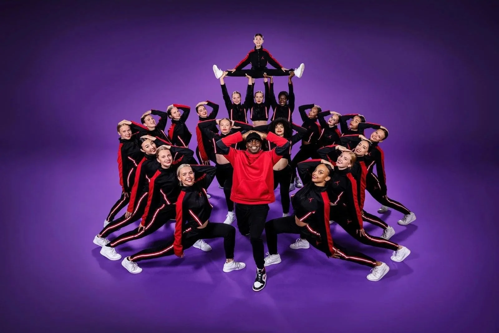 Sarah Edoghogho with MADE2MOVE on Belgium's Got Talent