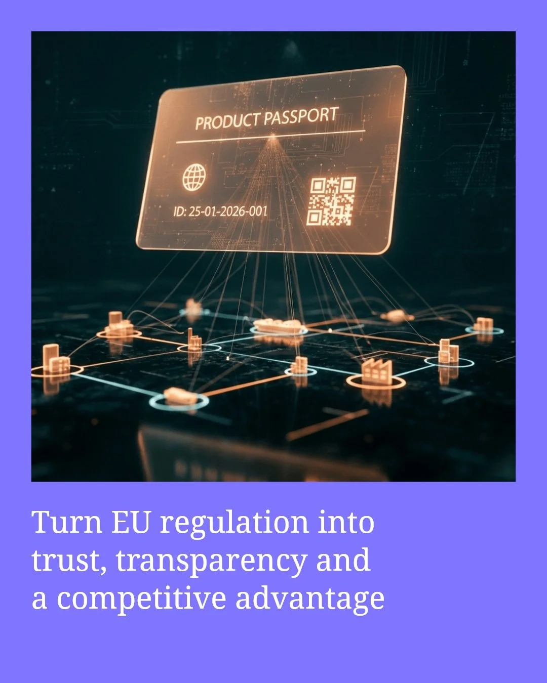 Think compliance slows your business down?
Adding GS1 standards not only keeps you EU-compliant but also sharpens your competitive edge. Streamline traceability, boost transparency, and build trust&mdash;all while turning regulation into opportunity.