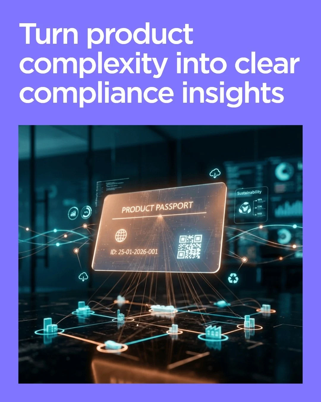 Struggling with product lifecycle transparency?
AI is changing how compliance is managed, turning complexity into clear, actionable insights.
Learn how Digital Product Passports can future-proof your business and boost brand trust.
Comment 'TRANSPARE