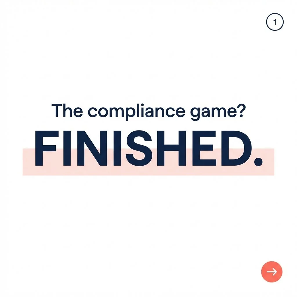 Evolve your business or face elimination.

That might sound dramatic. But look at the maths.

For decades, the strategy for compliance was simple: The cost of fixing your supply chain data was high. The chance of getting audited was low.

So... ratio