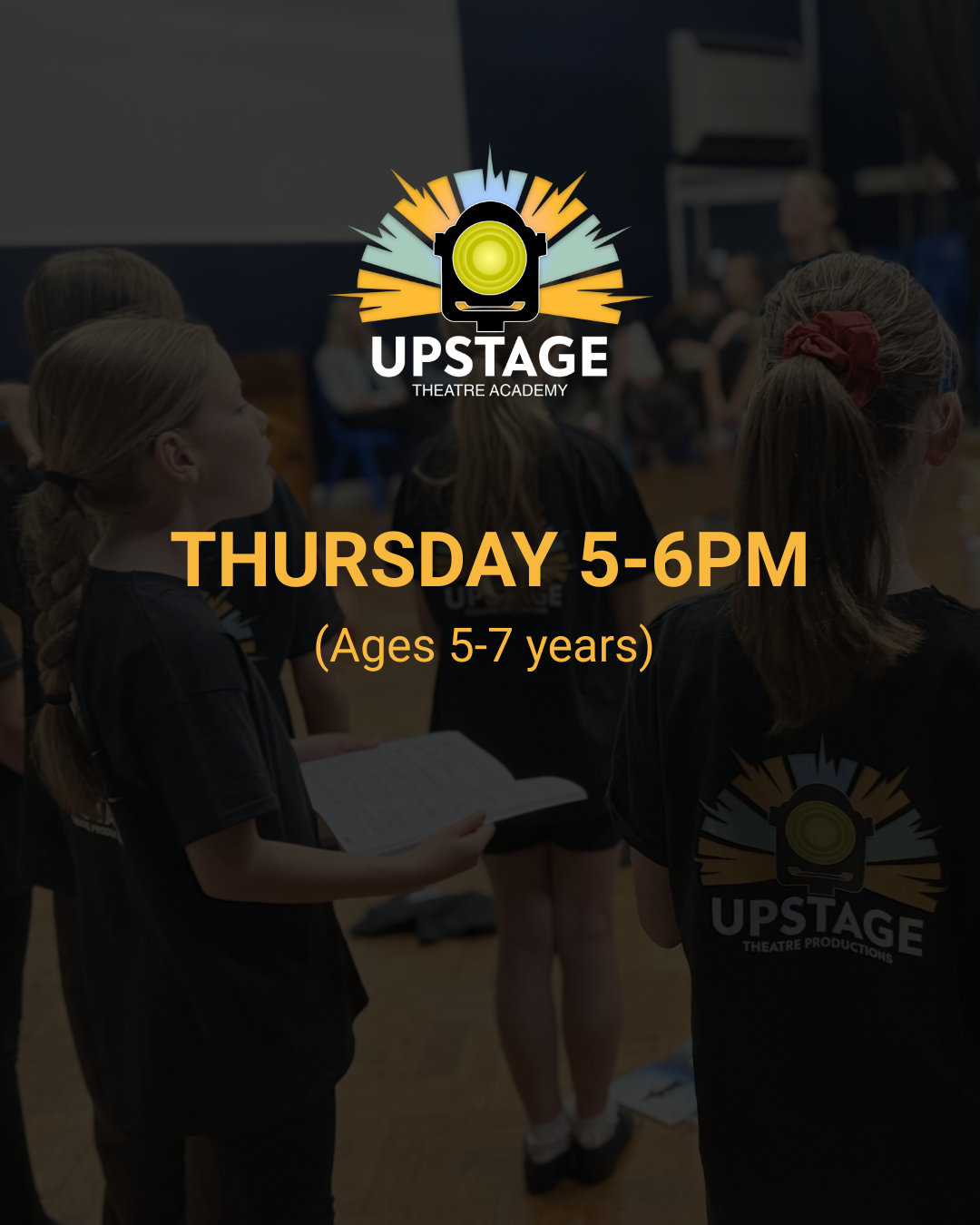 Thursdays 5-6pm (Ages 5-7 years)