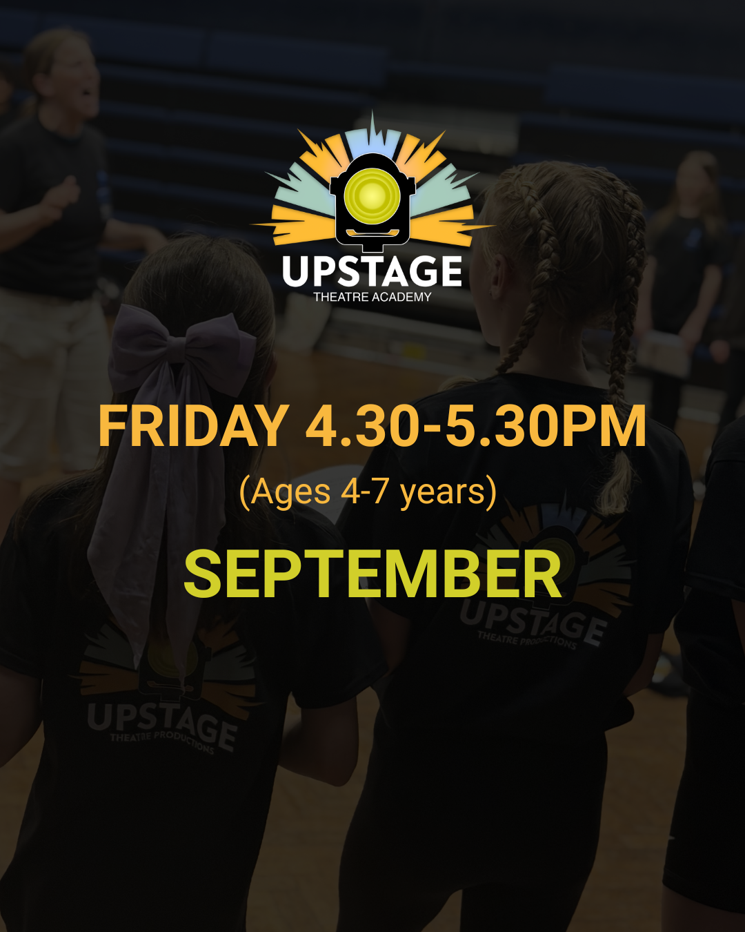 Fridays 4.30-5.30pm SEPTEMBER Sign Up