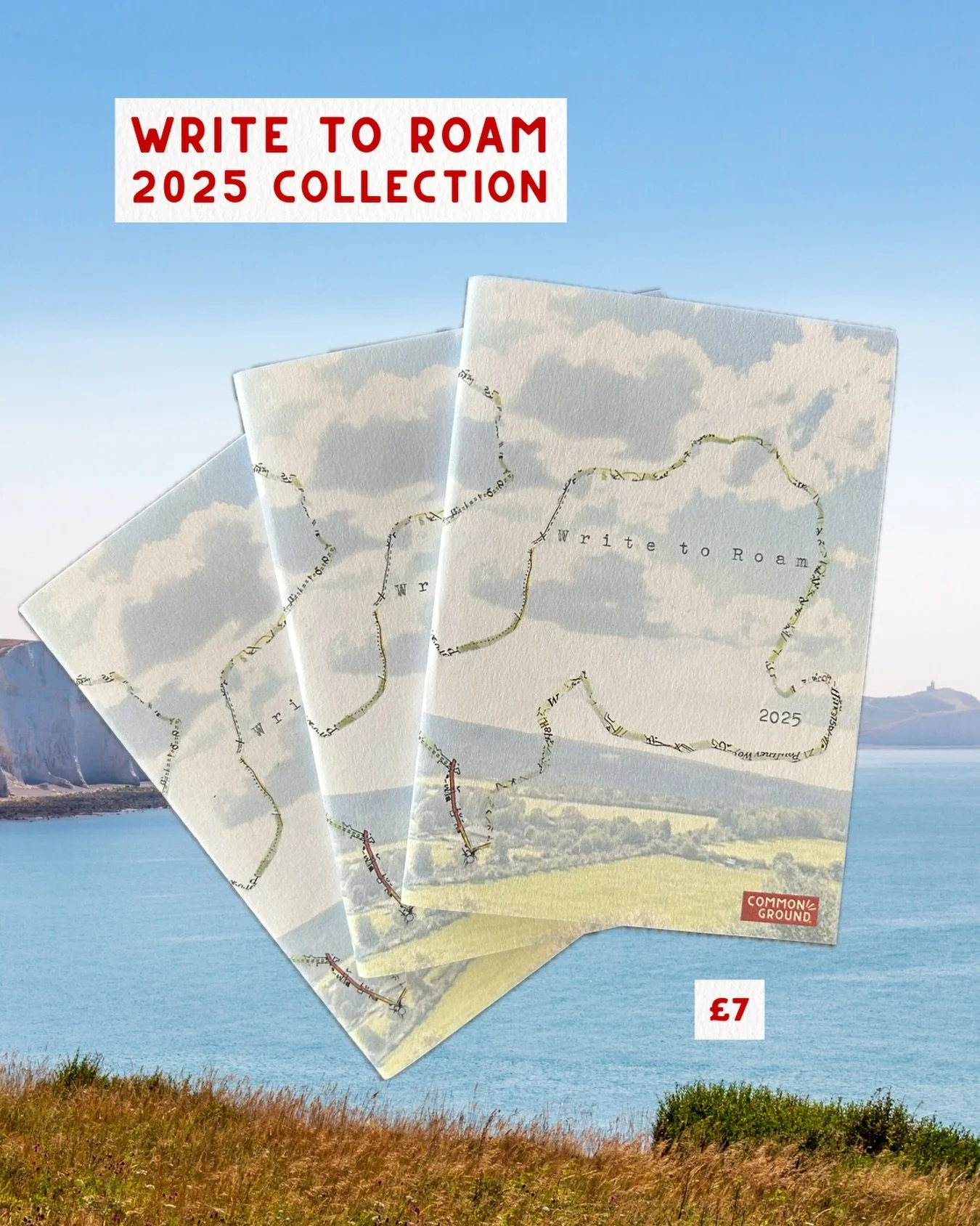🎁ON SALE NOW🎁

Our 2025 pamphlet features a collection of poems and songs written by our Write to Roam participants. For just &pound;7 you can get your hands on a copy, delivered in time for Christmas!

Each copy is handmade by @julianwalkerandstuf